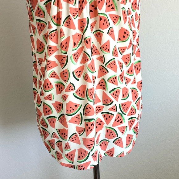 SUMMER CLOSEOUT ☀️ \Anthropologie\ Maeve Watermelon Shirt - Picture 12 of 14